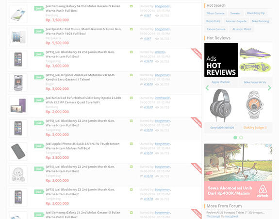 Ads Inventory FJB (Thread List)